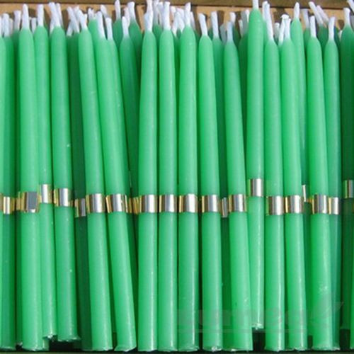 Lumanari cu inel verde