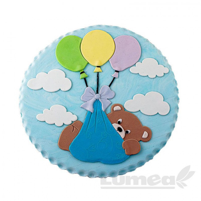 Ornament tort 2D Creative Cake ursulet- Lumea
