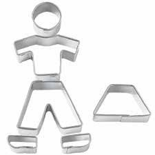 Decupator Figurine Baiat / Fata - Wilton