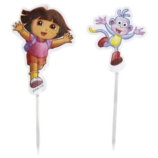 Dora exploratoarea topper pentru briose 24 buc. - Wilton