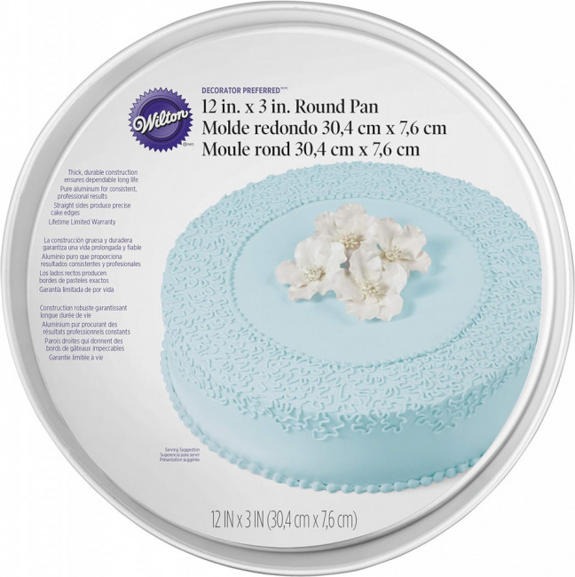 Forma de copt rotund din aluminiu, ∅:30.5 cm - Wilton