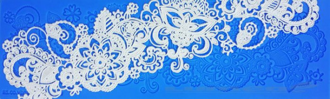 Forma silicon dantela Urban Henna - Crystal Lace