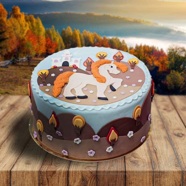 Ornament tort 2D Creative Cake calut- Lumea