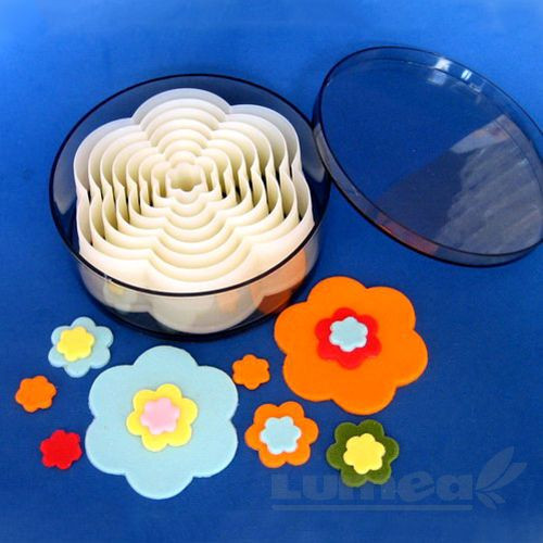 Set decupatoare flori, 8 bucati - Lumea Basmelor