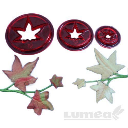 Set decupatoare frunze, 3 bucati - Lumea