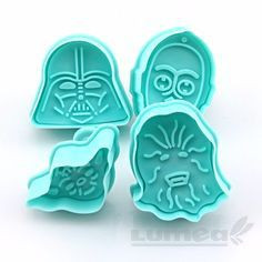 Set decupatoare Star Wars, 4 bucati - Lumea