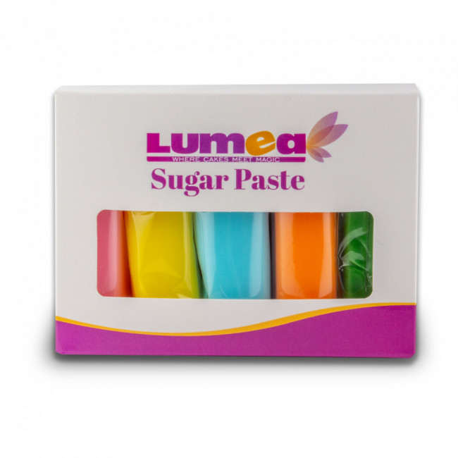 Set fondant Easter (Paste) mix, 100g x 5 buc. - Lumea
