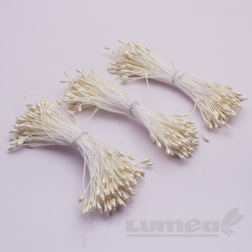 Stamine culoare ivory 2 mm