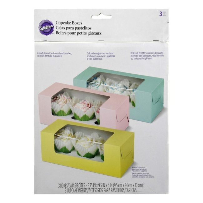 Set Cutii briose cu Ferestre, 3 buc. - Wilton