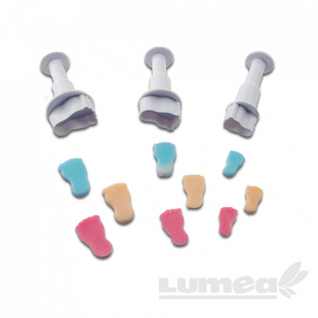 Set decupatoare talpi picior, 3 buc. - Lumea