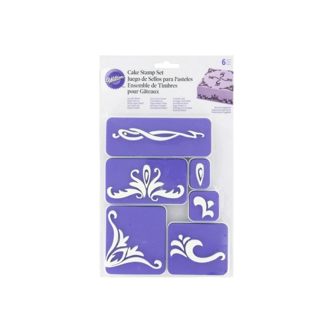 Set stampila modele Sofisticate, 6 buc. - Wilton