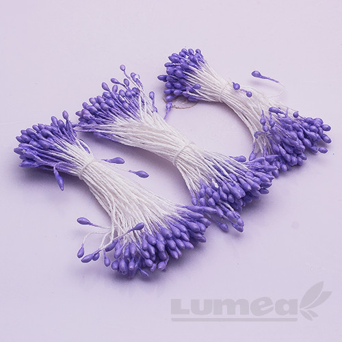 Stamine culoare mov 2mm, 240 buc. - Lumea
