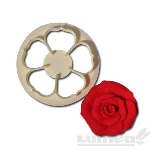 Decupator trandafir cu petala ascutita, 7.5 cm - FMM