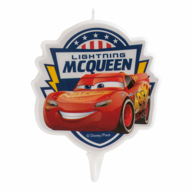 Lumanare aniversara Cars 3 - deKora