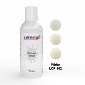Гел хранителен оцветител „Бял“, 200 г – Lumea - Img 2