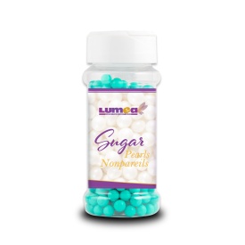 Захарни перли Тюркоаз 7mm, 80g - Светът