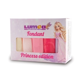 Комплект фондан „Princess mix“, 100 г x 5 бр. – Lumea