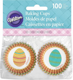 Мини хартия за мъфини с великденски яйца, 100 броя - Wilton
