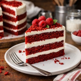 Прахообразна смес за кексове, мъфини и сладкиши – Red Velvet – Lumea - Img 3