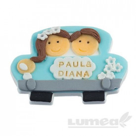 Сватбени препоръки от булката и младоженеца от Sugar Wedding Just Married Just Married Blue - Светът