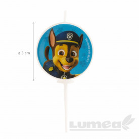 Свещ за рожден ден Paw Patrol, 5 броя - deKora - Img 3