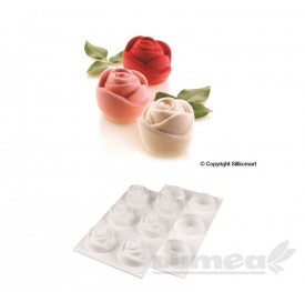 Силиконова форма модел "Rosa 145" - SilikoMart