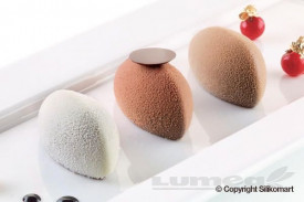 Силиконова форма Quenelle 12 кухини - SilikoMart - Img 3
