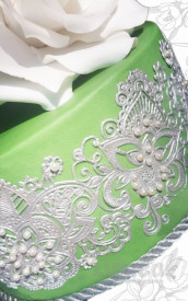Силиконов молд за дантела Urban Henna - Crystal Lace - Img 2