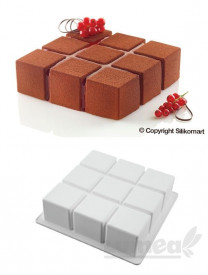 Силиконов молд "Cubik" - SilikoMart - Img 2