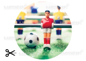 Снимка на ядлива торта от Professional Foosball Sugar Cake - The World - Img 3