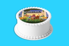 Снимка на ядлива торта от Sugar Cake Halloween Landscape - Светът - Img 4
