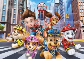 Снимка на ядлива торта от Sugar Cake Paw Patrol Paw Patrol team together - The World