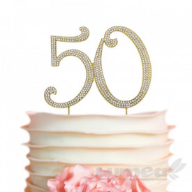 Фигурки "50 години" златна емблема