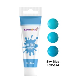 Colorant alimentar gel Albastru cer, tub, 30g - Lumea - Img 3