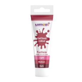 Colorant alimentar gel Fucsia, tub, 30g - Lumea