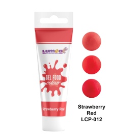 Colorant alimentar gel Rosu capsuna, tub, 30g - Lumea - Img 2