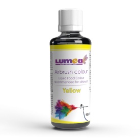 Colorant alimentar lichid pe baza de apa, Galben, 90ml - recomandat pentru Aerograf - Lumea