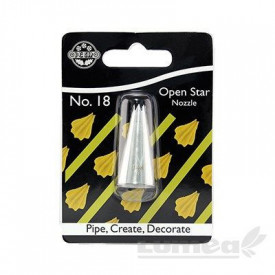 Dui open star ornament #18, - PME - Img 1