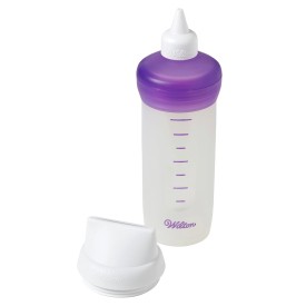Flacon dozator transparent cu 2 capac - WIlton - Img 4