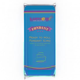 Fondant Albastru Inchis, 1 kg - Lumea - Img 1