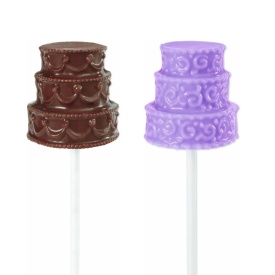 Forma ciocolata, Lollipop model Tort - Wilton - Img 2