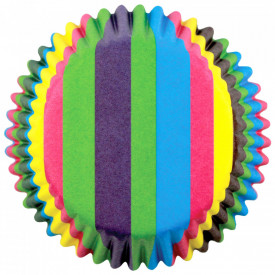 Hartii briose "Rainbow Stripes", 60 buc. - PME - Img 3