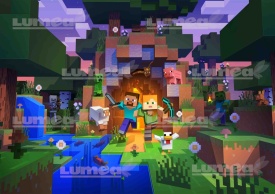 Imagine comestibila tort din Zahar, Minecraft scapare din mina - Lumea - Img 1
