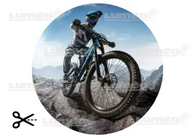 Imagine comestibila tort din Zahar Mountain Bike - Lumea - Img 3