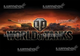 Imagine comestibila tort din Zahar World of Tanks clasic - Lumea