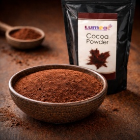 Pudra de Cacao alcalinizata 20-22% grasime, 500g - Lumea - Img 2