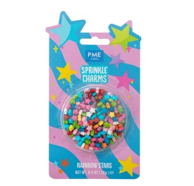 Rainbow Stars Sprinkle Mix, 25 г – PME