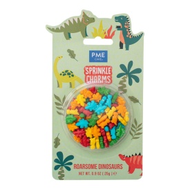 Roarsome Dinosaurs Sprinkle Mix, 25g - PME