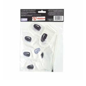 Saculet transparent cu Fir negru, 15 buc. - Wilton - Img 2