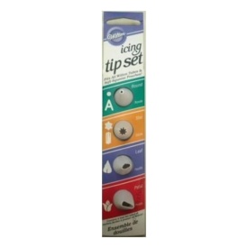 Set Dui de ornare, model Rotund, Stea, Frunza, Petala, 4 buc. - Wilton - Img 1
